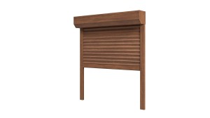 ROLETA Zewnętrzna Orzech Natynkowa