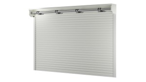 BRAMA Rolowana Biała Awaryjne Otwieranie Sterowanie Radiowe Woster SOLID