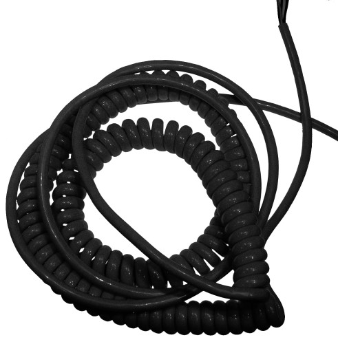 Przewód Spiralny 5-cio żyłowy do bramy segmentowej 4 metry