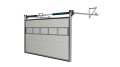 Brama Garażowa Segmentowa Przemysłowa Biała Sekcja Przeszklona Woster Solid
