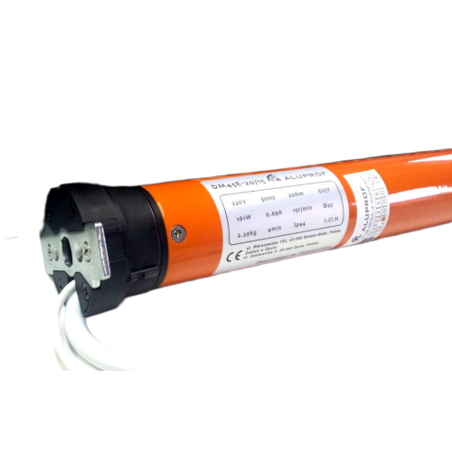 Silnik Aluprof DM45E 40NM/15 do rolet z Radiem Detekcja Elektroniczne Krańcówki