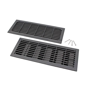 Kratka Wentylacyjna Zamykana do  BRAMY GARAŻOWEJ Segmentowej Czarna