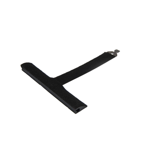 Wieszak Filcowy Wpust ALU Z Rozcięciem L130 Mm Do Profilu 37-52