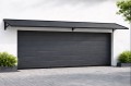 Daszek do Bramy Garażowej Segmentowej Antracyt - Panel z przetłoczeniem
