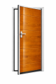 Drzwi boczne garażowe ZŁOTY DĄB z paneli bramy segmentowej 40mm