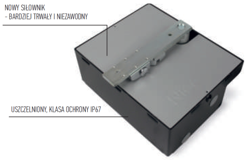 Siłownik Samohamowny podziemny NICE L-FAB BM4024