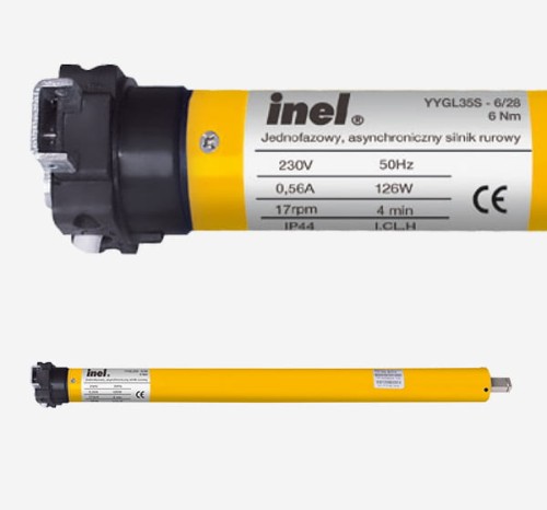 SILNIK INEL YYGL35S 6/28 Szybkobieżny Mechaniczne Krańcówki N-6