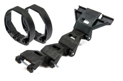 Wieszak Blokada SUPERBLOK do profil 55-77mm 4 Elementowy Fi 60