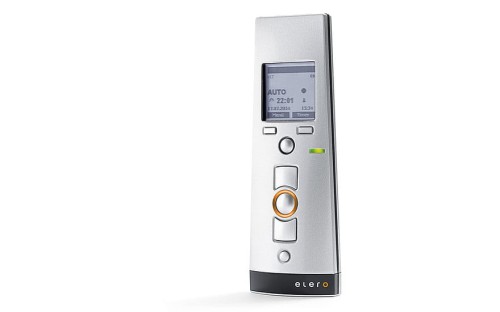 PILOT ELERO TEMPO TEL2 SREBRNY 10-KANAŁOWY Z ZEGAREM UCHWYT MAGNETYCZNY