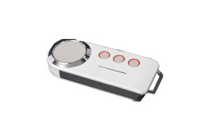 Pilot breloczek TP02, 3-kanałowy z komunikacją zwrotną, biały TenPilot 