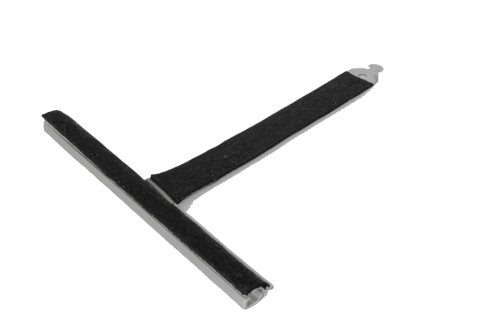 Wieszak Filcowy Wpust ALU150 Bez Rozcięcia L130 Mm Do Profilu 37-52