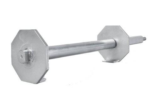 Obsadka Stalowa Ø102 Z Ośką Przestawną