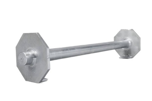 Obsadka Stalowa Ø102 Z Ośką Stałą Ø12