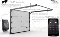 Brama Segmentowa ViPremium PD40 Napęd Somfy Dexxo RTS