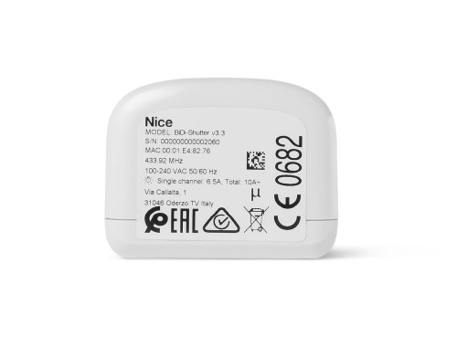 Sterownik Nice TT2N Bidi Shutter Do Rolet Markiz Żaluzj