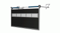 Brama Segmentowa Przemysłowa Czarna Sekcja Przeszklona Woster Solid.gif