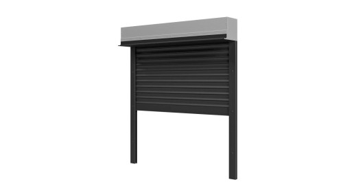 Roleta Zewnętrzna Czarna 9005 Podtynkowa Integro