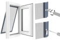 Moskitiera na Okno Ramka Aluminiowa na Wymiar