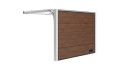 Brama Garażowa Segmentowa Woster Pc40r Orzech Sprężyny Boczne
