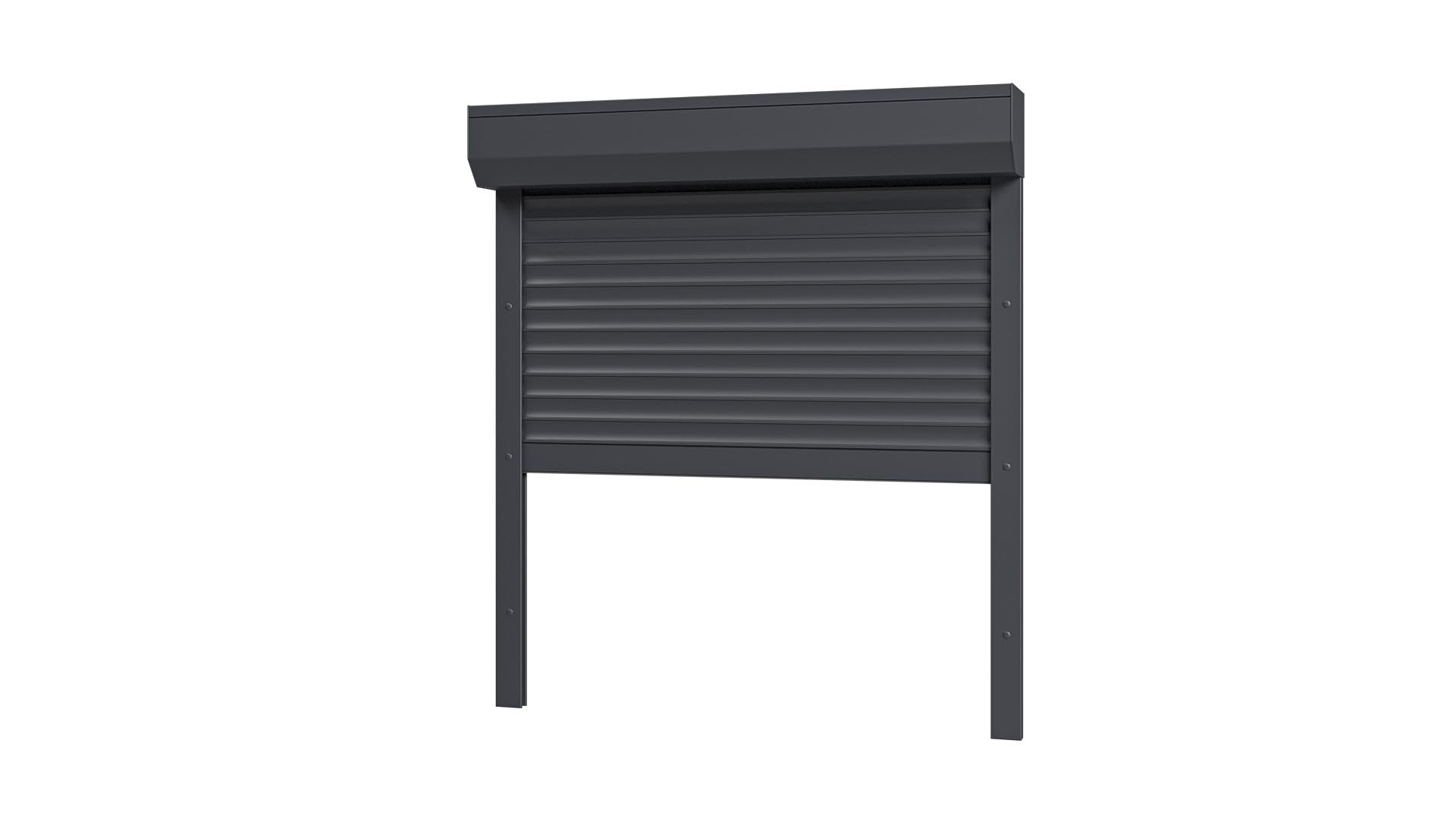 Roleta natynkowa antracyt