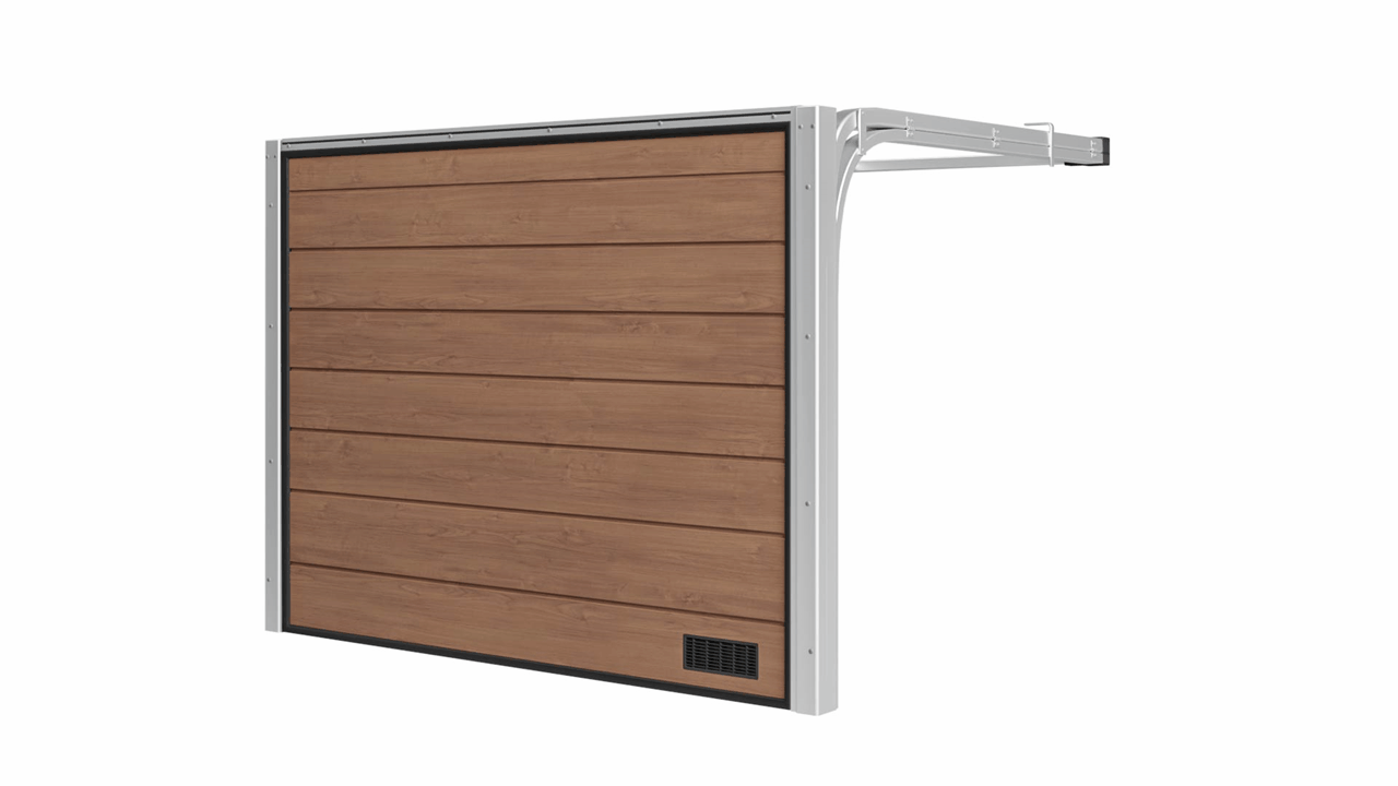 Brama Garażowa Segmentowa Woster PC40W Winchester Sprężyny Boczne Panel Lakierowany