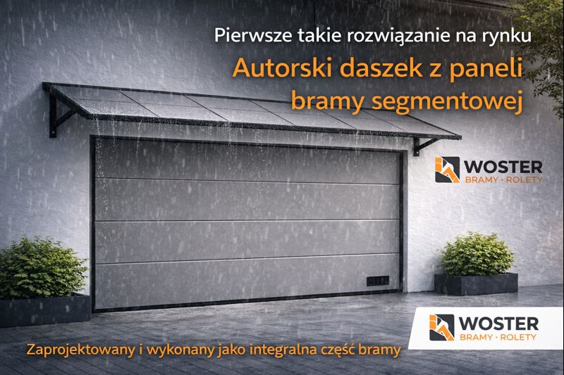 Daszek do Bramy Garażowej Segmentowej